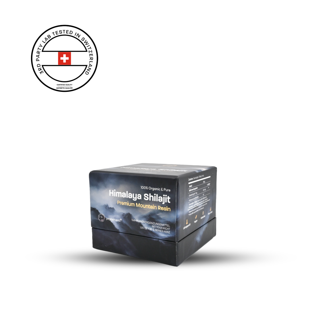 100% reines Shilajit Harz - Das Original aus dem Himalaya