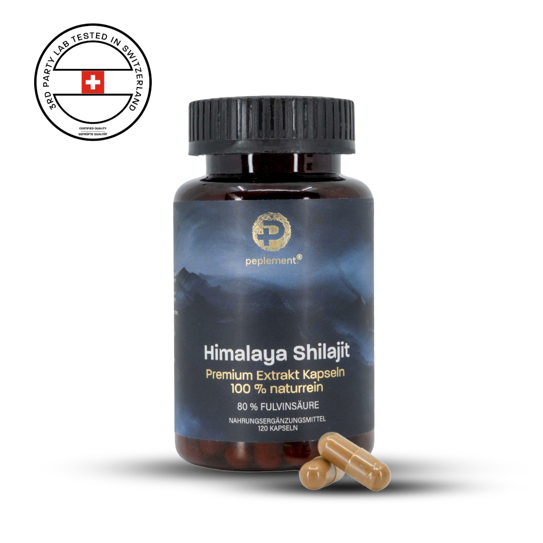 100 % reine Shilajit Kapseln – Premium Shilajit aus dem Himalaya