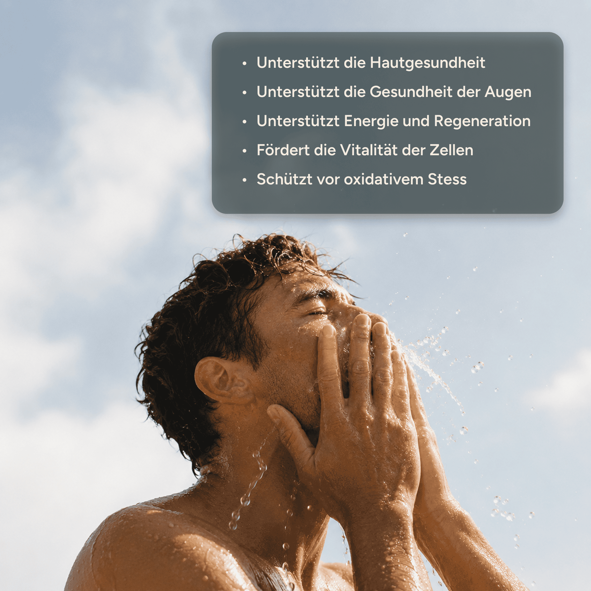 Astaxanthin 8 mg - NatAxtin®. Premium Antioxidantien Softgels & Vitamin E