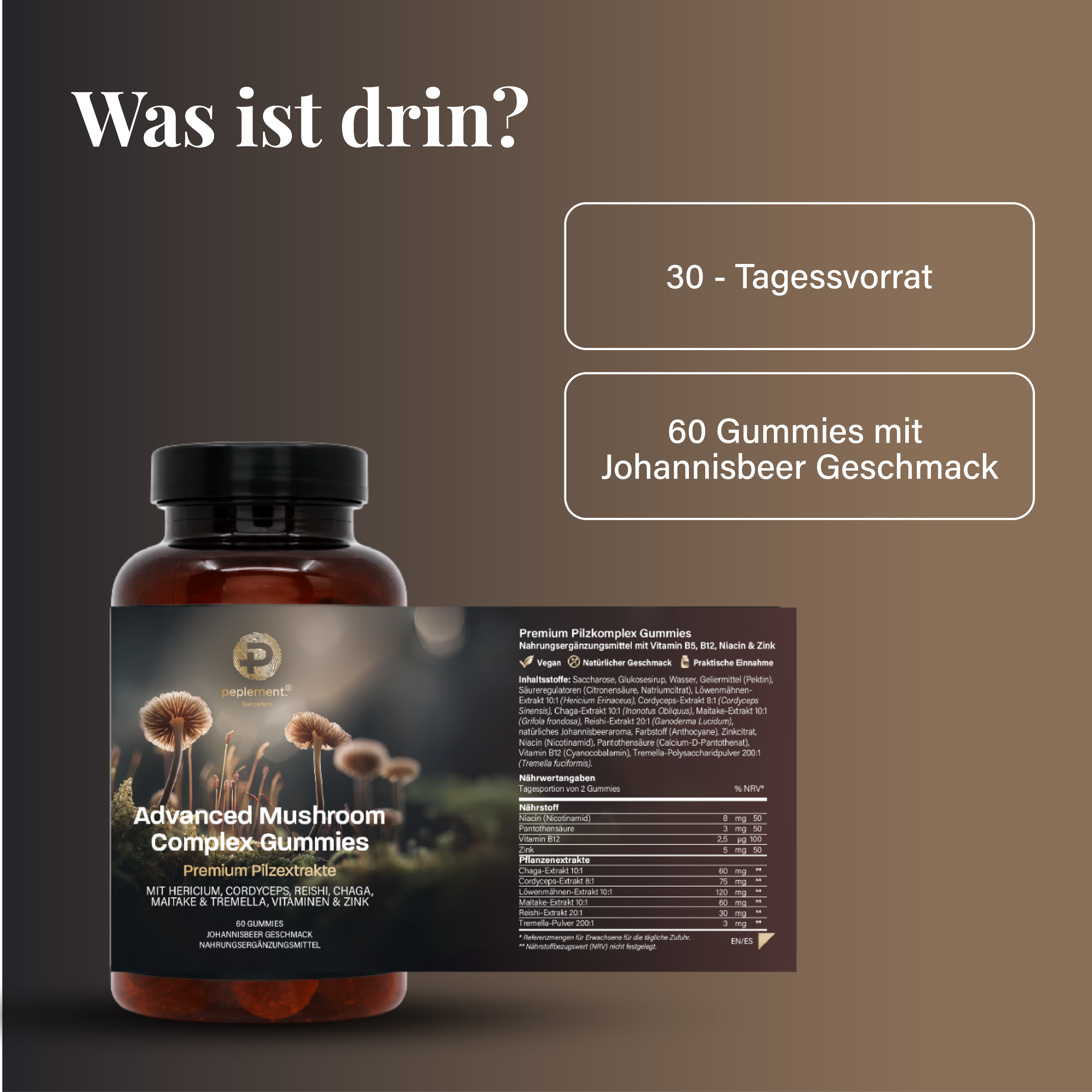 Advanced Mushroom Complex Gummies