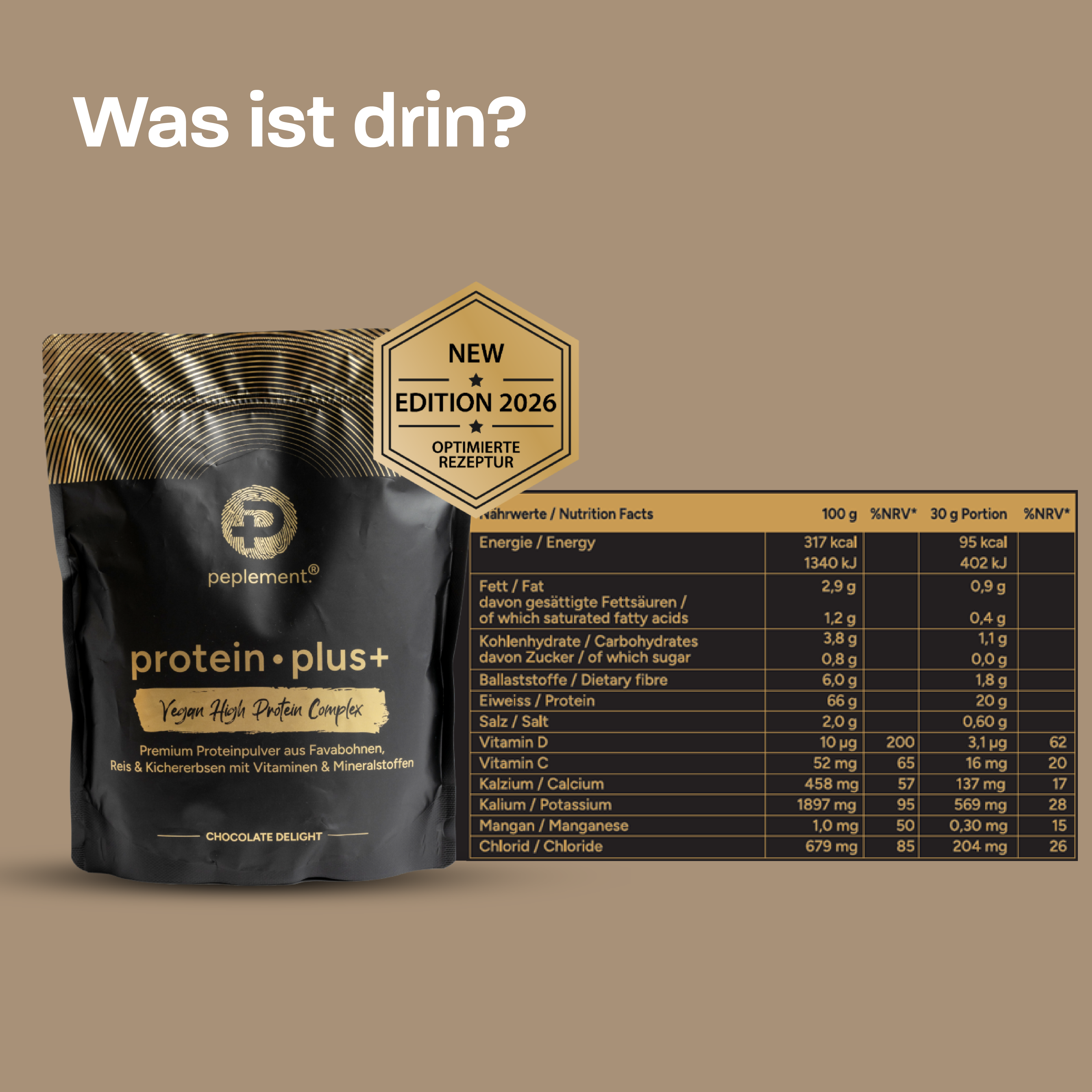 Protein Starter Kit "Basic" - Chocolate Delight