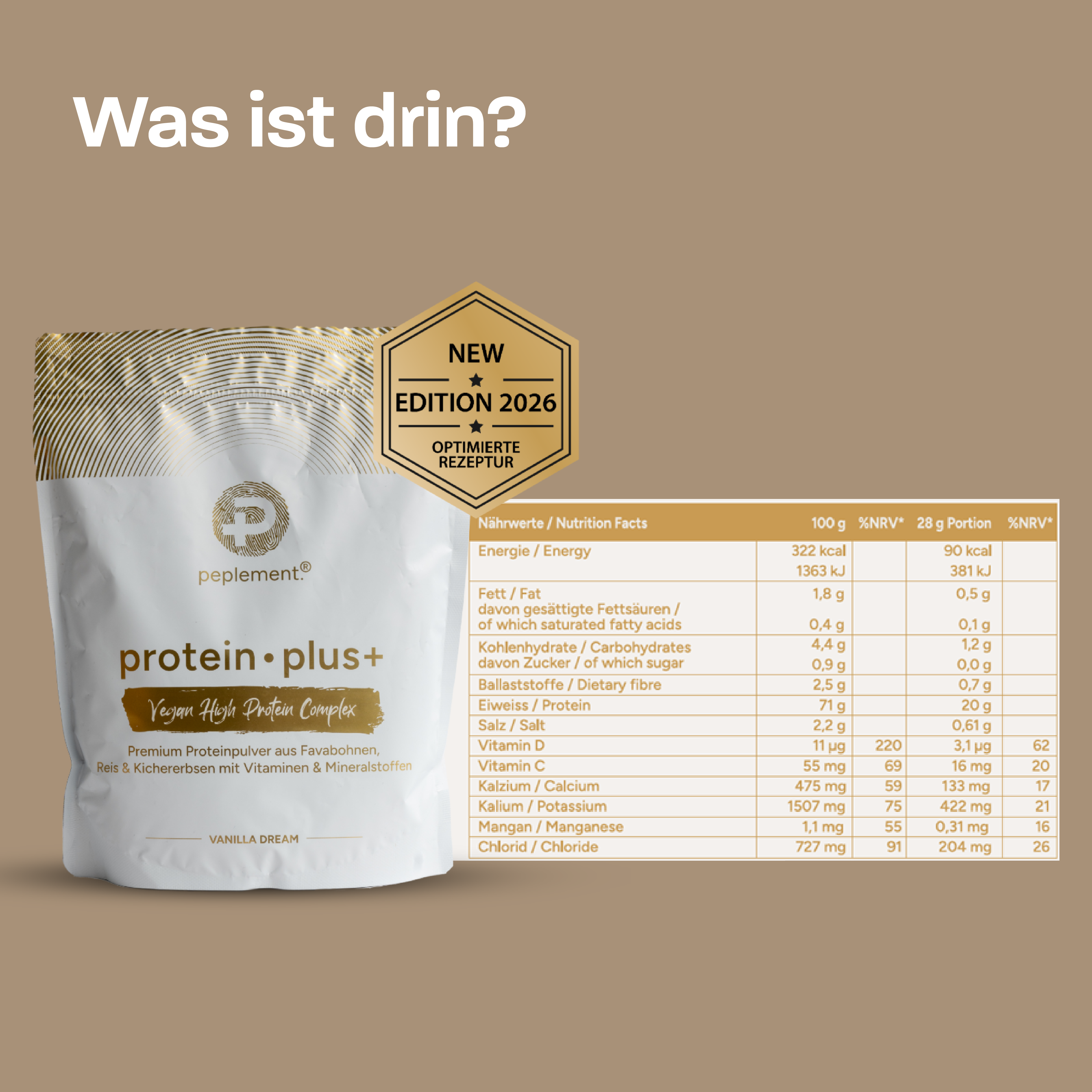 Protein Starter Kit "Basic" - Vanille
