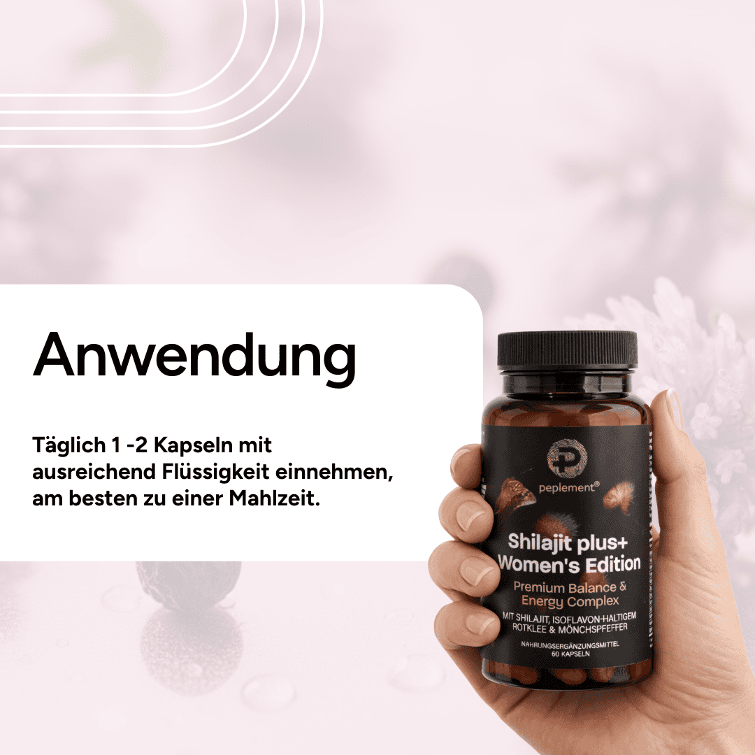 Women's Edition - Die moderne Frauenformel mit Shilajit, Pflanzenextrakten & Mikronährstoffen