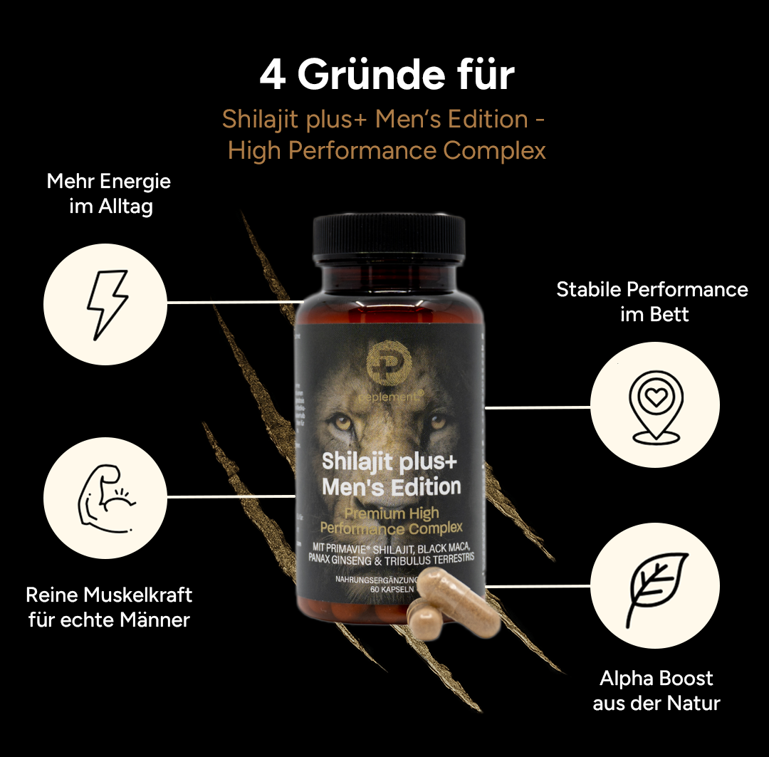 Shilajit plus+ Men's Edition - High Performance Complex
